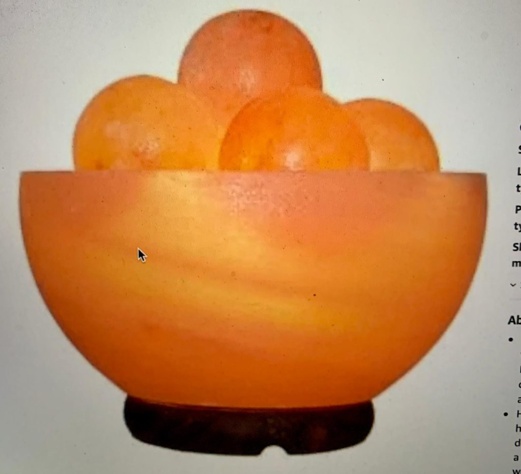 Salt Fire Bowl with Sphere