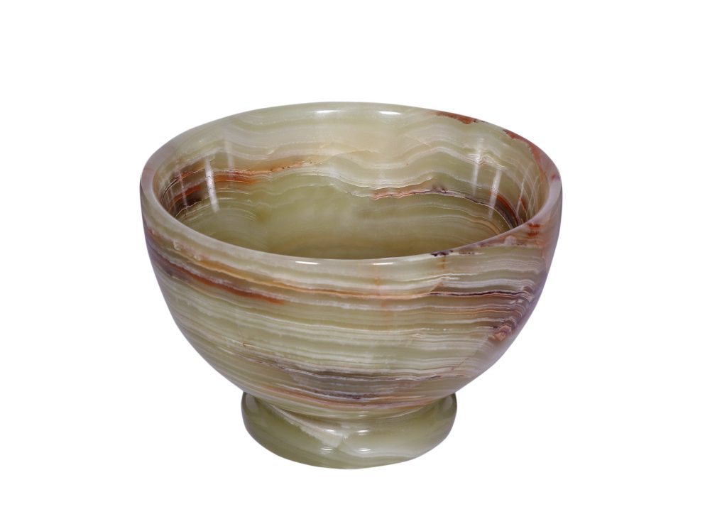 Onyx Bowl with Stand